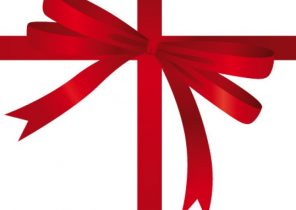 Noeud de cadeau de noel
