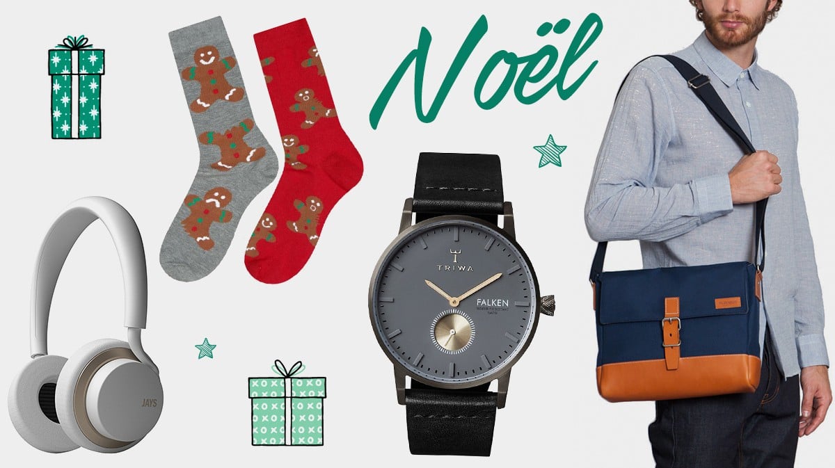 Cadeau noel montre homme