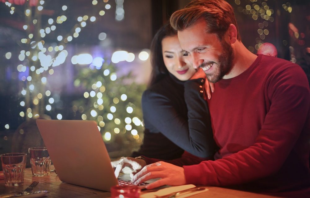 Cadeau de noel romantique