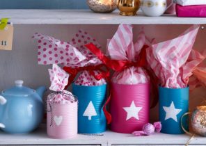 Boite paquet cadeau noel