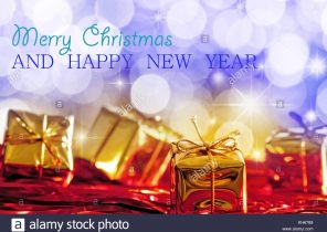 Carte de noel avec cadeau