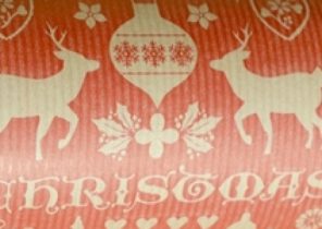 Papier cadeau noel rennes