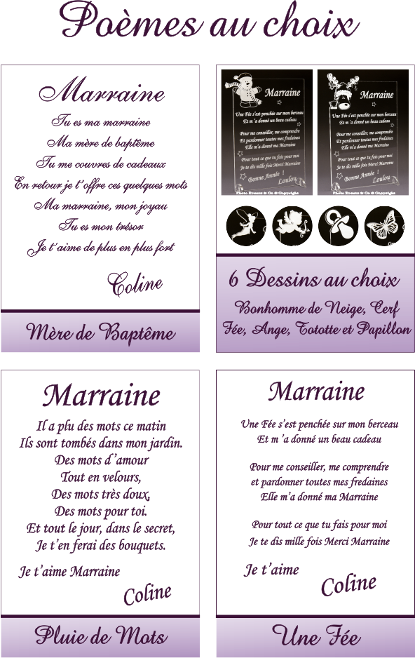 Cadeau pour marraine noel