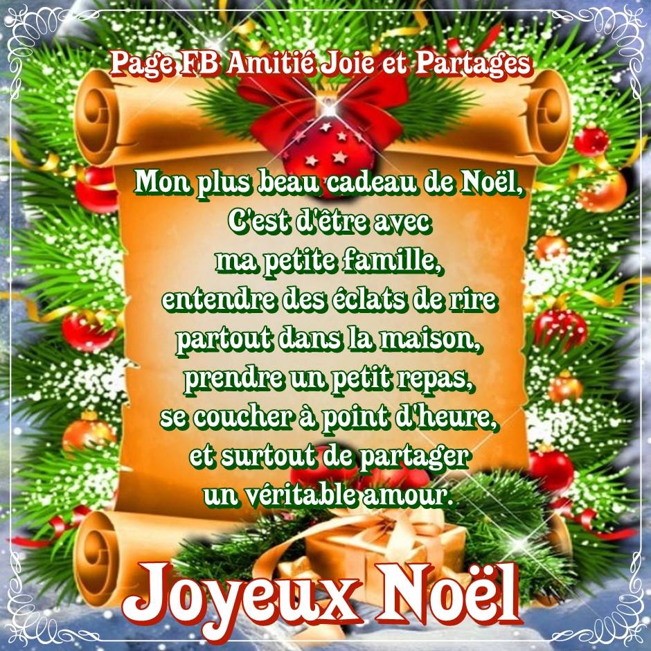 Plus beau cadeau de noel