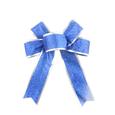 Paquet cadeau noel bleu