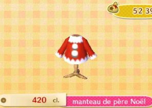 Cadeau noel acnl