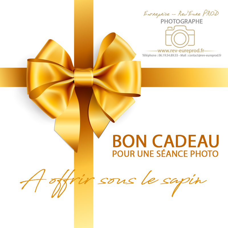 Bon cadeau photographe noel