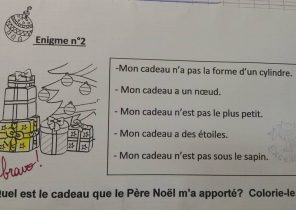Cadeau noël cp ce1