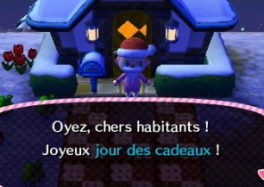 Cadeau noel animal crossing