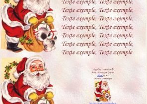 Carte cadeau pere noel