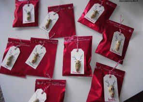 Etiquette prenom pour cadeau de noel