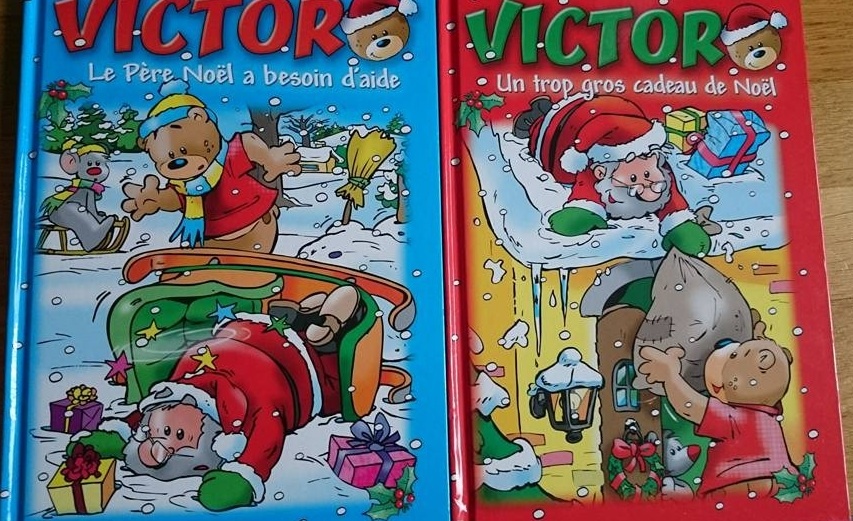 Livre victor un trop gros cadeau de noel