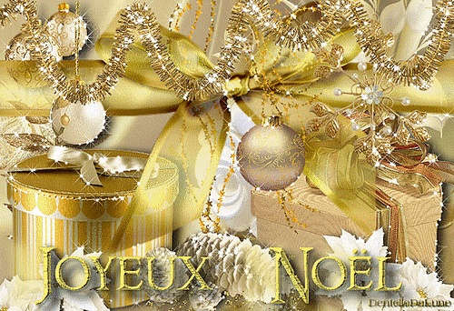 Paquet cadeau noel gif