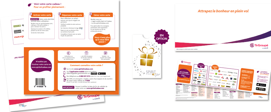 Carte cadeau spirit of noel