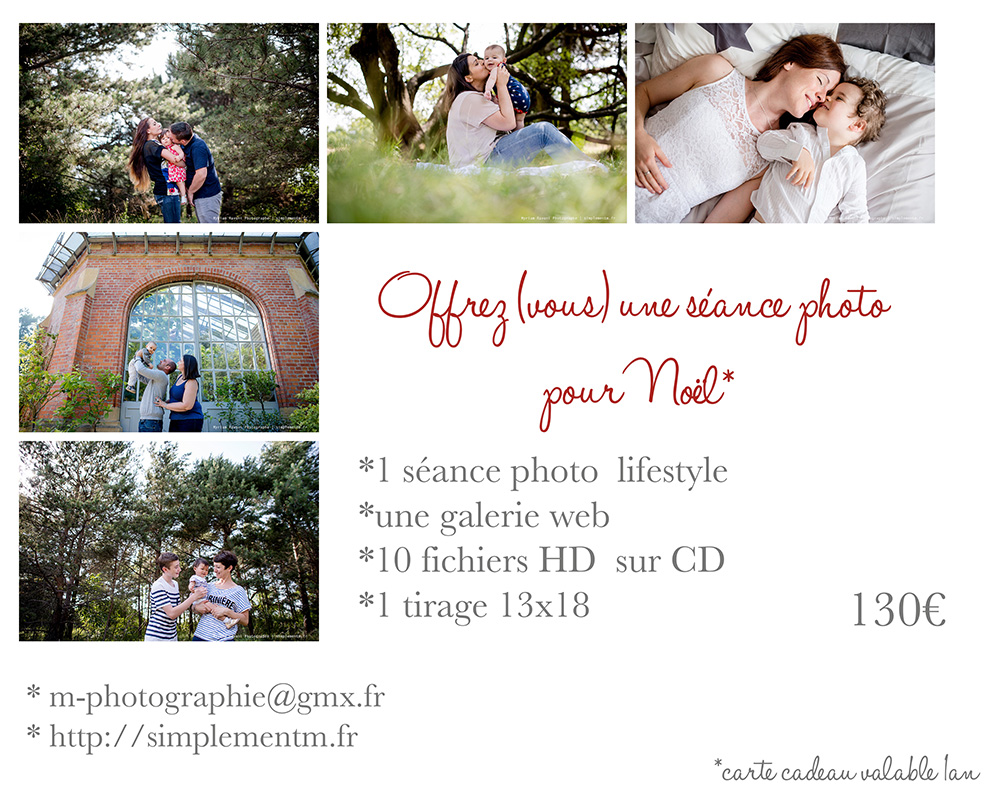 Cadeau noel photographe