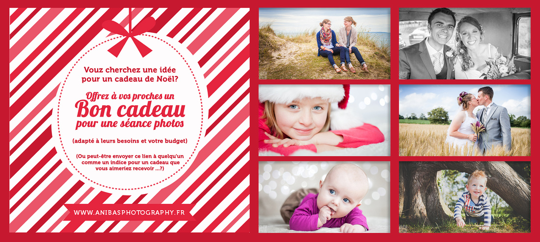 Cadeau noel shooting photo