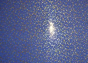 Paquet cadeau noel bleu