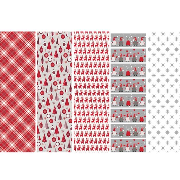 Papier cadeau de noël