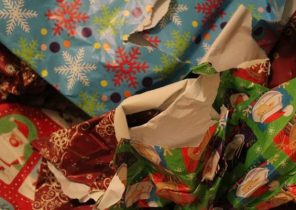 Papier cadeau noel leclerc