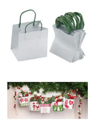 Fabriquer sac cadeau noel