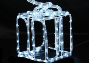 Paquet cadeau noel lumineux