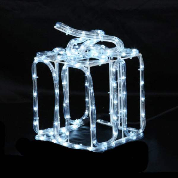 Paquet cadeau noel lumineux