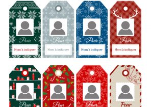 Etiquette cadeau noel faire soi meme