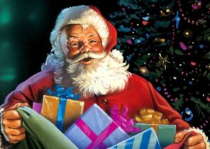 Image père noel cadeau