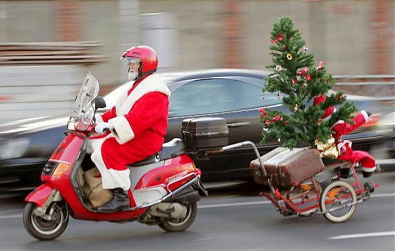 Moto cadeau noel