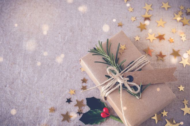 Emballage cadeau noel job