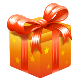 Cadeau noel transparent