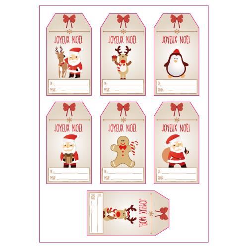 Noel cadeau etiquette