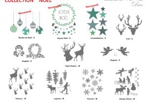 Pochoir cadeau noel