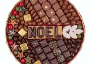 Coffret cadeau chocolat noel