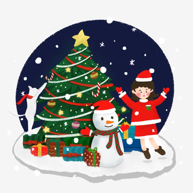 Cadeau noel animé