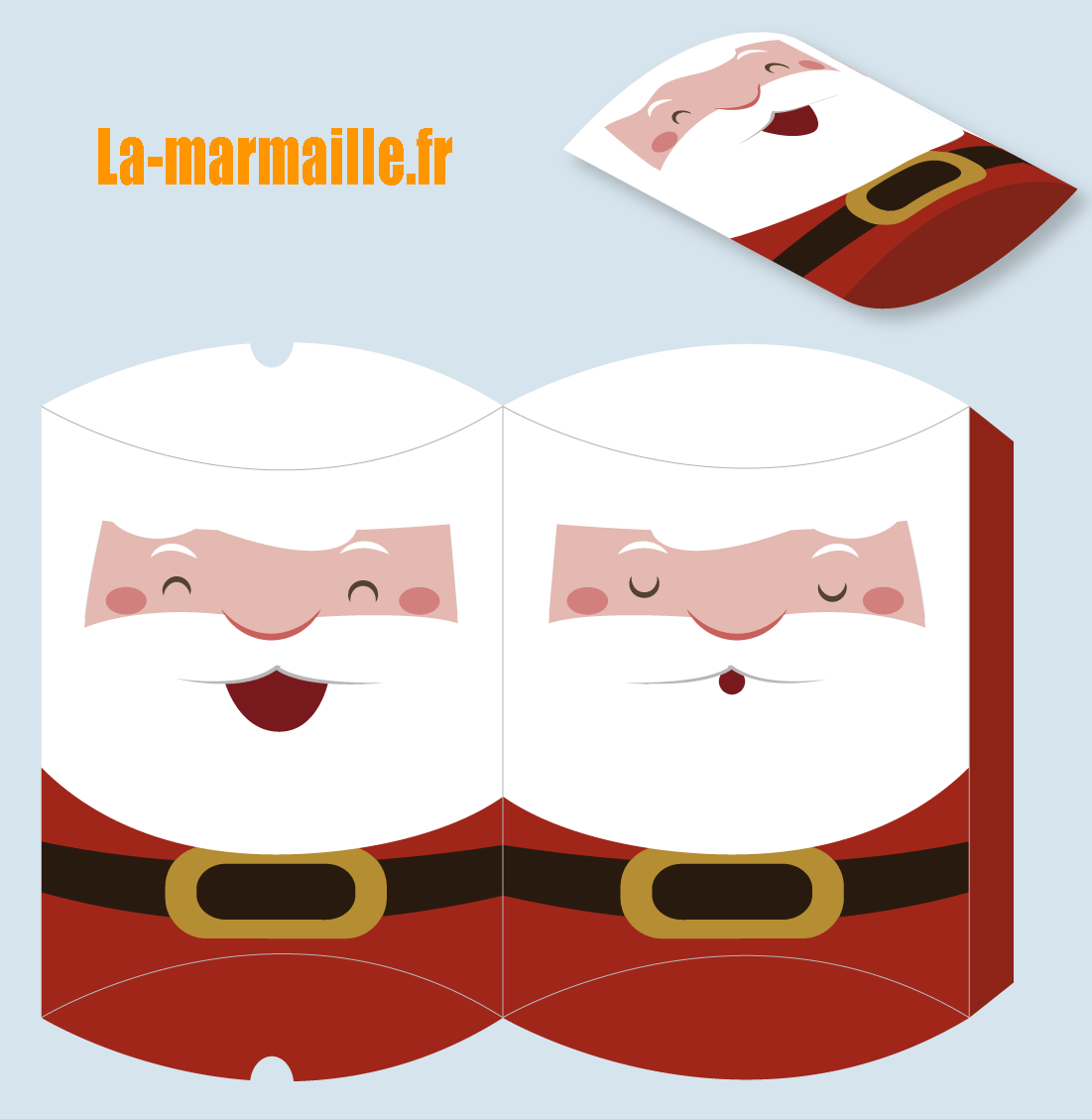 Enveloppe cadeau noel à imprimer