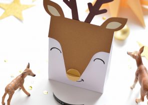 Pochette cadeau noel a imprimer