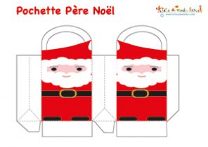 Enveloppe cadeau noel à imprimer gratuit