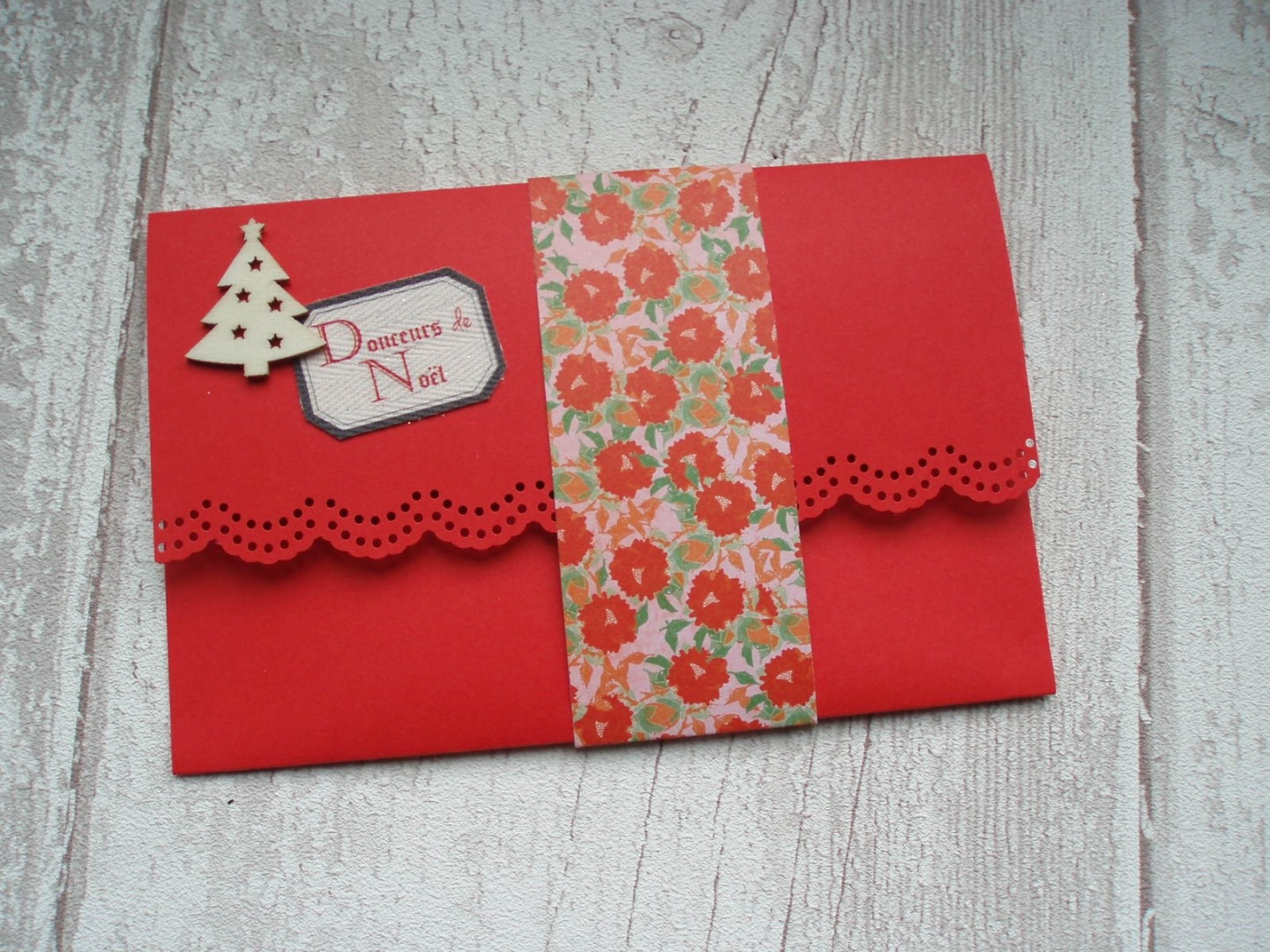 Enveloppes cadeau noel