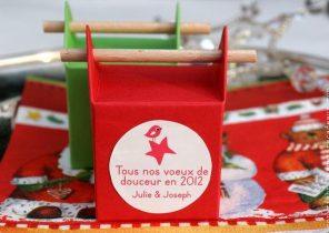 Petit cadeau assiette noel
