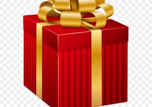 Paquet cadeau de noel png