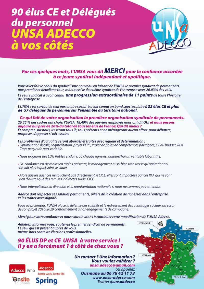 Cadeau adecco noel 2016