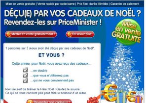 Cadeau de noel à la revente