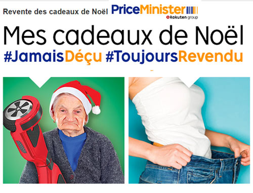 Cadeau noel revendu