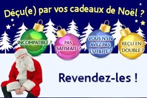 Revendre cadeau de noël