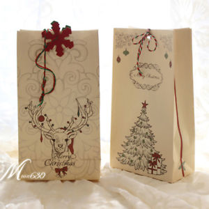 Sac cadeau noel kraft