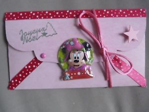 Enveloppe cheque cadeau noel