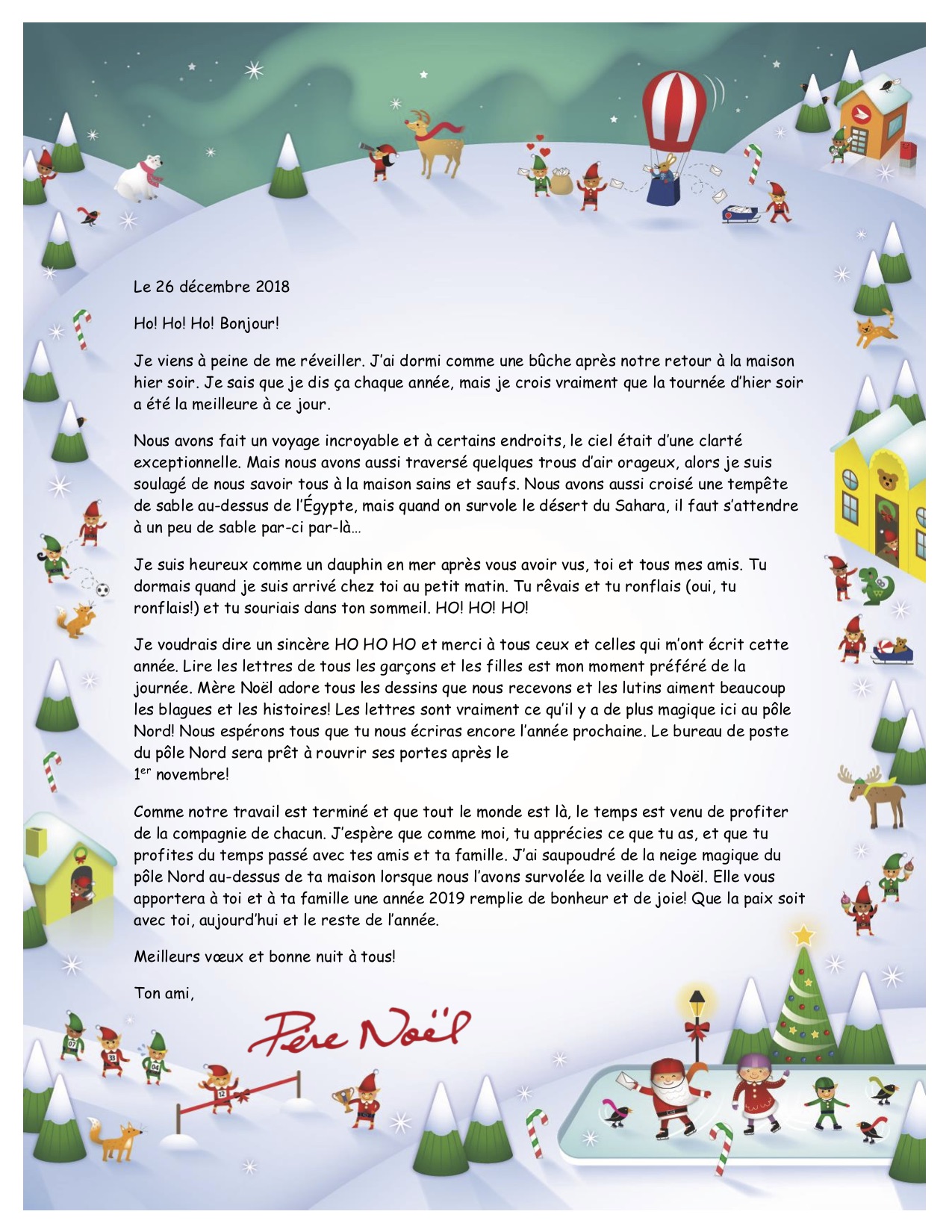 Cadeau de noel a envoyer au canada