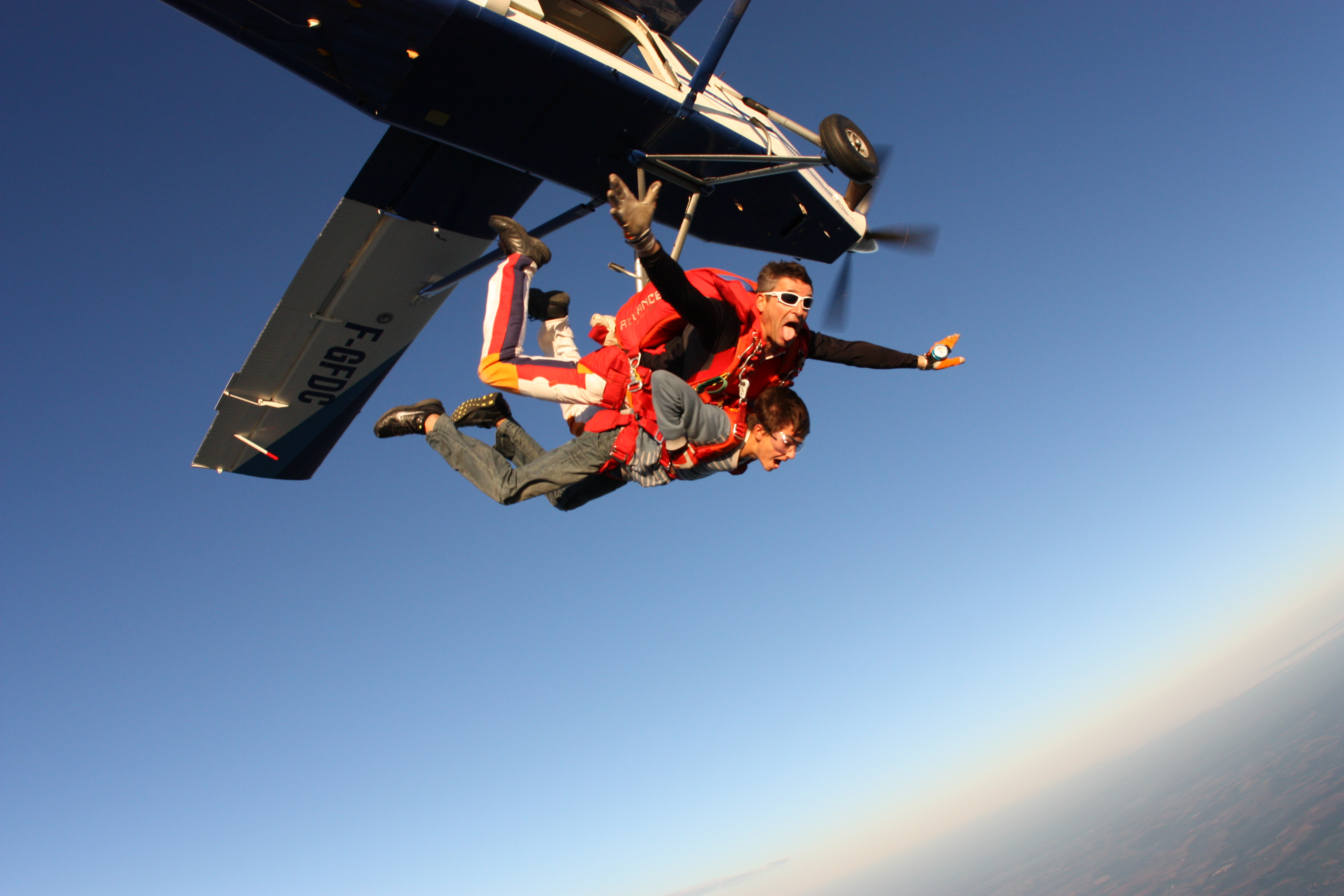 Cadeau noel saut en parachute