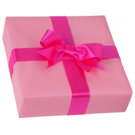 Cadeau de noel rose
